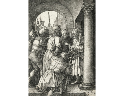 VR12-123 Albrecht Dürer - Kristus před Pilátem