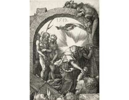 VR12-127 Albrecht Dürer - Kristus v Limbo