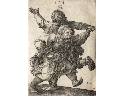 VR12-162 Albrecht Dürer - Tanec rolníků