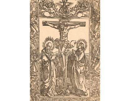 VR12-166 Albrecht Dürer - Ukřižování