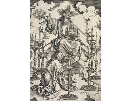 VR12-171 Albrecht Dürer - Vidění sedmi svícnů