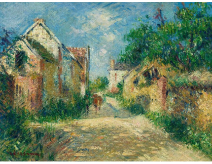 A-6928 Gustave Loiseau - Ulice v Incarville
