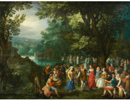 A-7006 Jan Brueghel - Svatební tanec