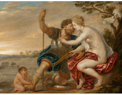 A-7133 Peter Paul Rubens - Mars, Venuše a Amor