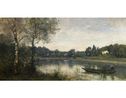 A-7193 Jean-Baptiste Camille Corot - Rybník Ville-d'Avray