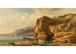 A-7216 Pieter Francis Peters - Pohled na Mentone