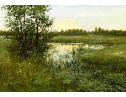 A-7449 Isaak Levitan - Krajina s rybníkem