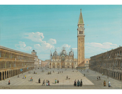 DDSO-3249 Carlo Grubacs - Bazilika San Marco s Torre dell Orologio a Rialto Bridge