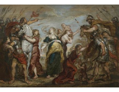 A-7651 Peter Paul Rubens - Smíření Římanů se Sabinkami