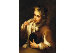 A-7737 Bartolomé Esteban Murillo - Mladý muž pije víno