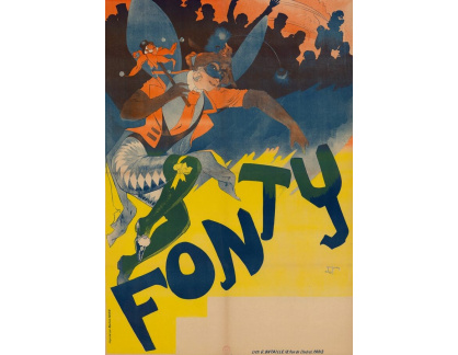 A-7791 Georges de Feure - Plakát Fonty
