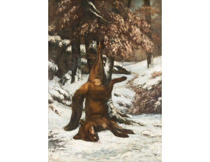 A-7807 Gustave Courbet - Mrtvá liška