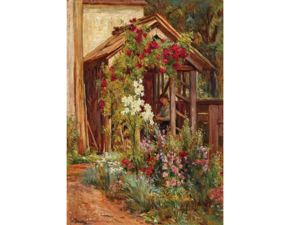 A-7855 Josef Straka - Kvetoucí zahrada