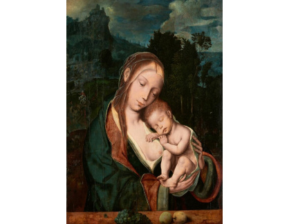 A-7893 Mistr Mansi Magdalene - Madonna se spícím dítětem
