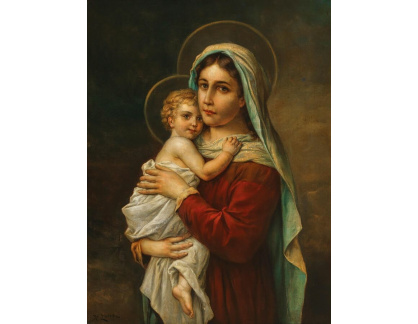A-8001 Hans Zatzka - Madonna s dítětem