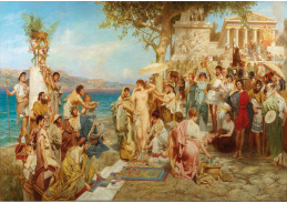 DDSO-3579 Henryk Siemiradzki - Phryne na slavnosti Poseidona v Eleusis