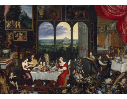 DDSO-3689 Jan Brueghel - Smysly sluchu, hmatu a chuti