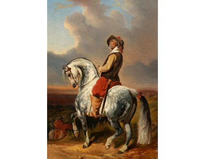 DDSO-2532 Alfred Dedreux - Mušketýr na koni