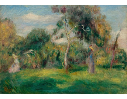 DDSO-4125 Pierre Auguste Renoir - Louka, stromy a ženy