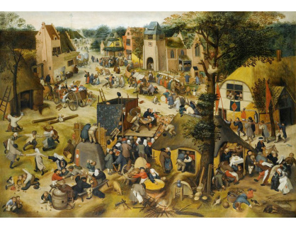 DDSO-4154 Pieter Brueghel - Vesnická slavnost
