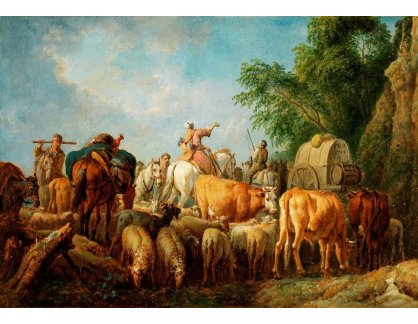 DDSO-4167 Pieter van Bloemen - Nahánění dobytka