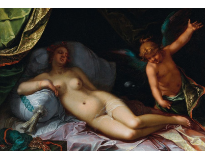 DDSO-4754 Abraham Bloemaert - Spící Venuše s Amorem