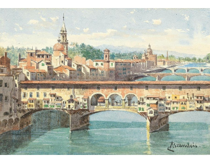 DDSO-4835 Antonietta Brandeis - Ponte Vecchio ve Florencii