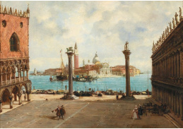 DDSO-5016 Giuseppe Rossi - Pohled na náměstí svatého Marka v Benátkách