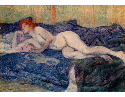DDSO-5040 Henri Toulouse-Lautrec - Odpočívající nahá žena
