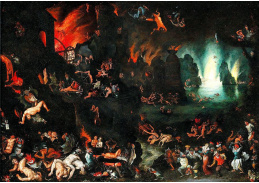 DDSO-5089 Jan Brueghel - Scéna pekla