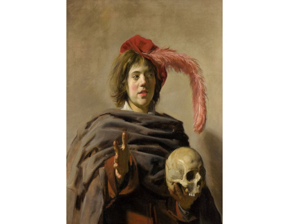 DDSO-2653 Frans Hals - Mladý muž s lebkou