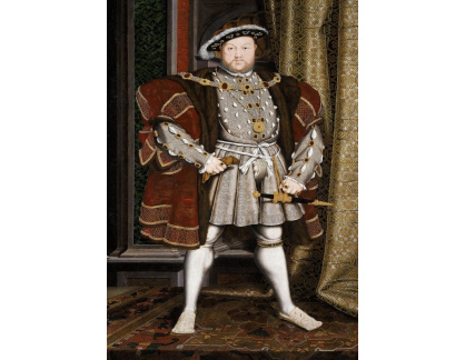 DDSO-2723 Hans Holbein - Portrét Jindřicha VIII
