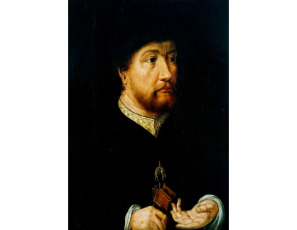 DDSO-2786 Jan Gossaert - Portrét Jindřicha III z Nassau-Bredy