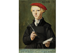 DDSO-2807 Jan van Scorel - Portrét mladého žáka