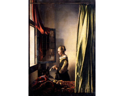 DDSO-2835 Johannes Vermeer - Dívka při čtení dopisu u otevřeného okna