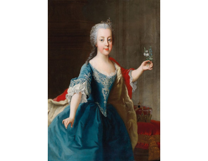 DDSO-2891 Martin van Meytens - Portrét arcivévodkyně Marie Caroliny Rakouské