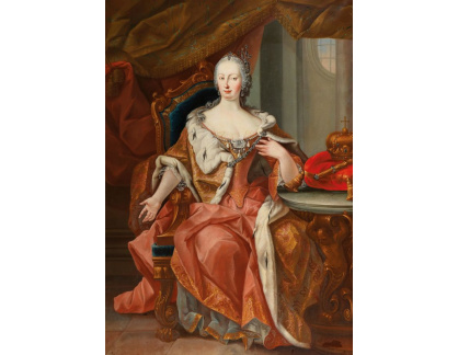 DDSO-2893 Martin van Meytens - Portrét císařovny Marie Terezie