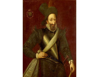 DDSO-2925 Neznámý autor - Portrét Jindřicha IV, krále Francie