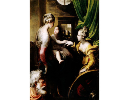 DDSO-2951 Parmigianino - Mystické manželství svaté Kateřiny