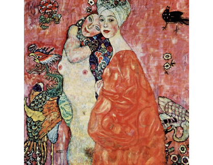 VR3-151 Gustav Klimt - Portrét dvou dívek