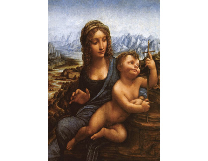 VR1-31 Leonardo da Vinci - Madonna Yarnwinder