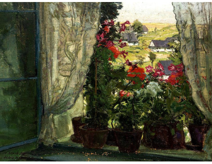 D-5757 Alois Kalvoda - Květiny v okně