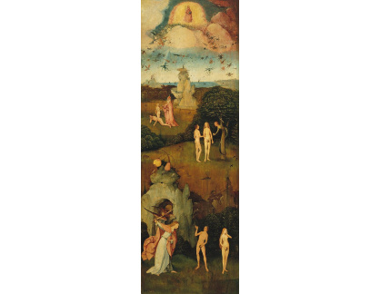D-6322 Hieronymus Bosch - Triptych vozy sena, levý panel