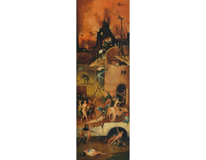D-6323 Hieronymus Bosch - Triptych vozy sena, pravý panel