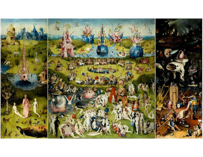 D-6316 Hieronymus Bosch - Triptych, zahrada pozemských radostí