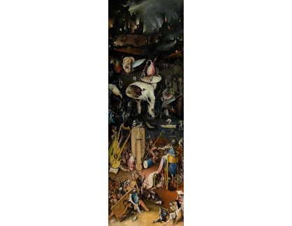 D-6319 Hieronymus Bosch - Zahrada pozemských radostí, peklo