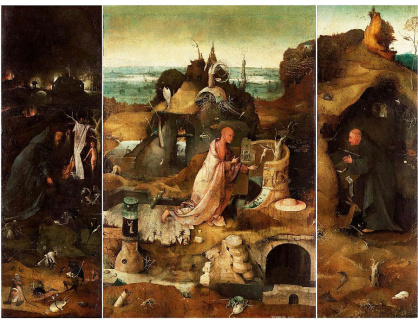 D-6324 Hieronymus Bosch - Triptych svatých