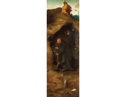 D-6327 Hieronymus Bosch - Triptych svatých, pravý panel