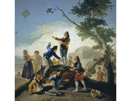 D-6296 Francisco de Goya - Pouštění draka