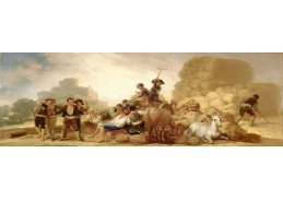 D-6315 Francisco de Goya - Výmlat obilí